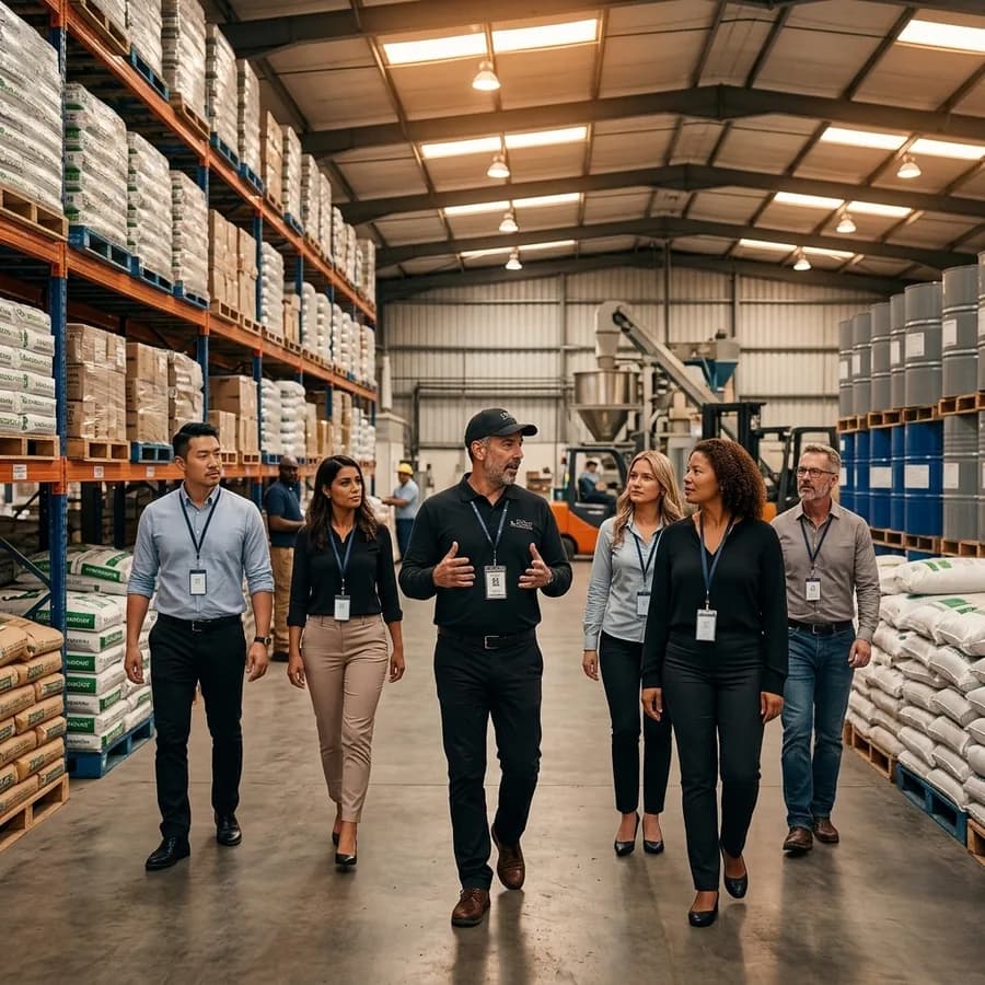 Tour pela fábrica e unidade de produção da Juma Agro