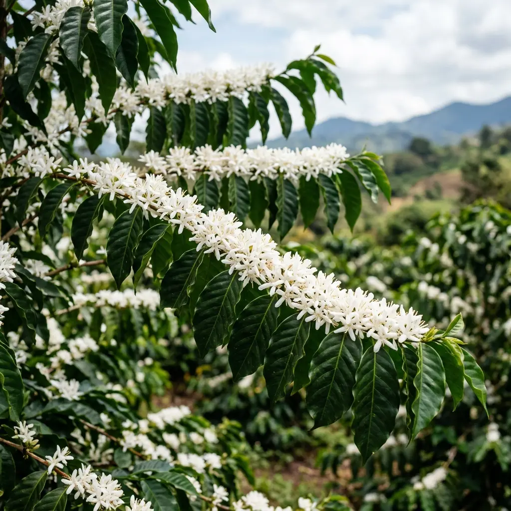 Floração do café: por que ela define metade da sua safra